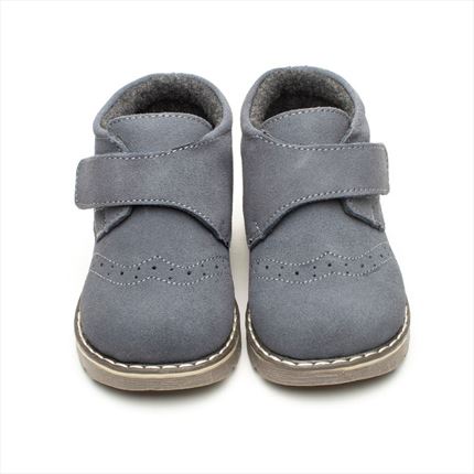 Comprar Botas Niño Gris Modelo Victor🥇  | ZapatitosDeAlba