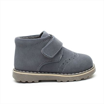 Comprar Botas Niño Gris Modelo Victor🥇  | ZapatitosDeAlba