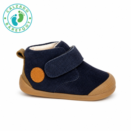 Botitas Bebé Primeros Pasos Azul Marino | Velcro