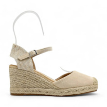 Cuña Esparto Mujer Beige Cómodas