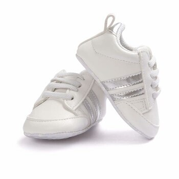 Comprar Deportivas blancas y plata. ✓ Muy chulos