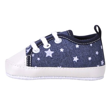 Zapatillas Deportivas bebé niña azul Estrella 🥇  | ZapatitosDeAlba