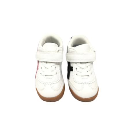 Deportivas Niña Barefoot Blanca y Rosa