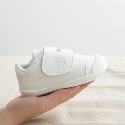 Deportivas Respetuosas para Bebes Blanca Con Velcro
