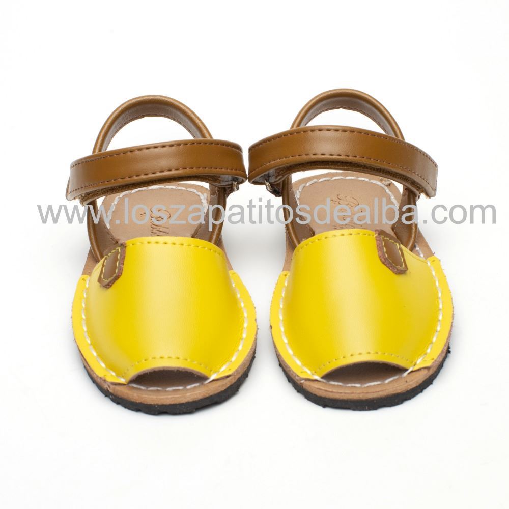 Currículum Lesionarse estornudar Menorquinas Amarillo Summer 【Al mejor precio】 ZapatitosDeAlba