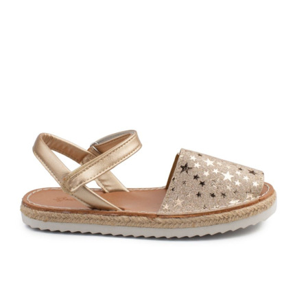 Comprar Menorquinas Niña Estrellas. Sandalias Niña Baratas🥇