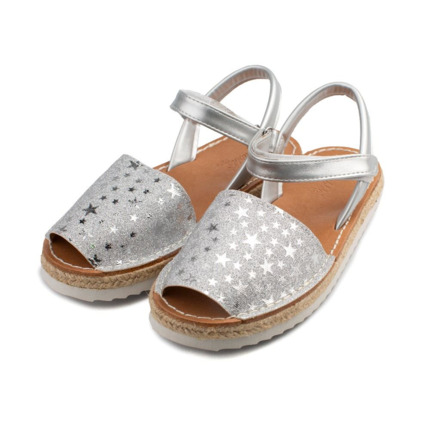 Comprar Menorquinas Niña Estrellas. Sandalias Niña Baratas🥇