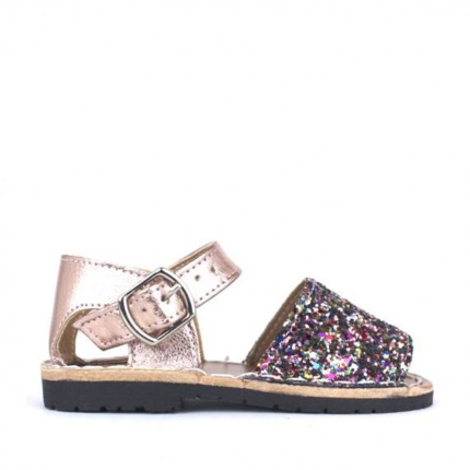 Menorquinas Niña Glitter Multicolor