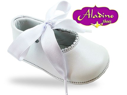 Comprar Merceditas Bebé Niña Blanca Aladino ▷baratos◁