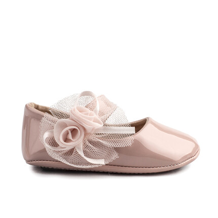 Comprar Merceditas Bebe Rosas Sin Suela. ▶️Zapatos Bebe Baratos◀️