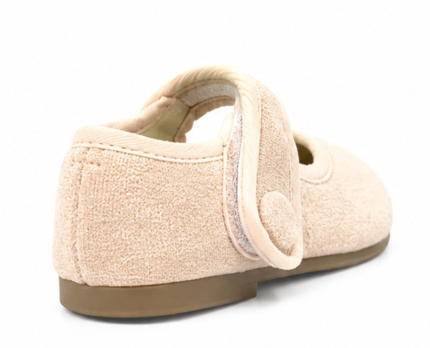 Merceditas de Bebe Rosa Modelo Botón talla 20 a talla 25