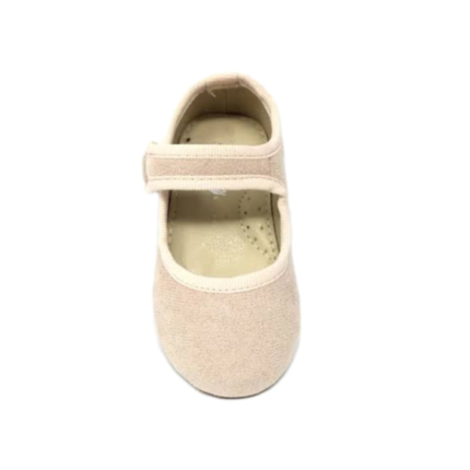 Merceditas de Bebe Rosa Modelo Botón talla 20 a talla 25