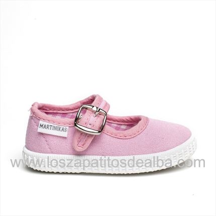 Comprar Merceditas Lonas Rosa Martinikas 【Al mejor precio】