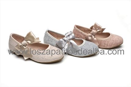 Comprar Merceditas Niña Rosa Modelo Luz🥇  | ZapatitosDeAlba