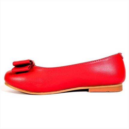 Comprar Merceditas Niña Roja Piel. ✔ Muy chulos | ZapatitosDeAlba