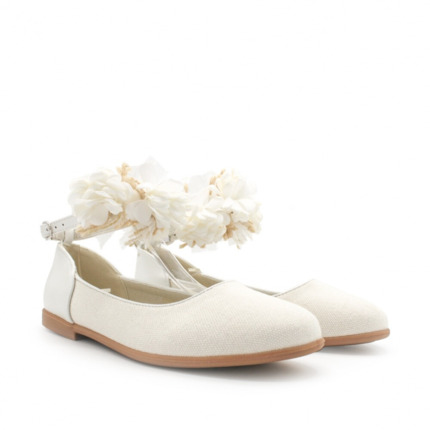 Comprar Merceditas Niña Ceremonia Blanco modelo Princess  ▷baratos◁