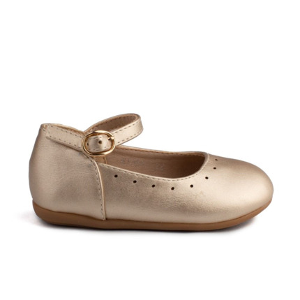 Comprar Merceditas Niña Ceremonia Doradas. Zapatos Niña Ceremonias Baratas