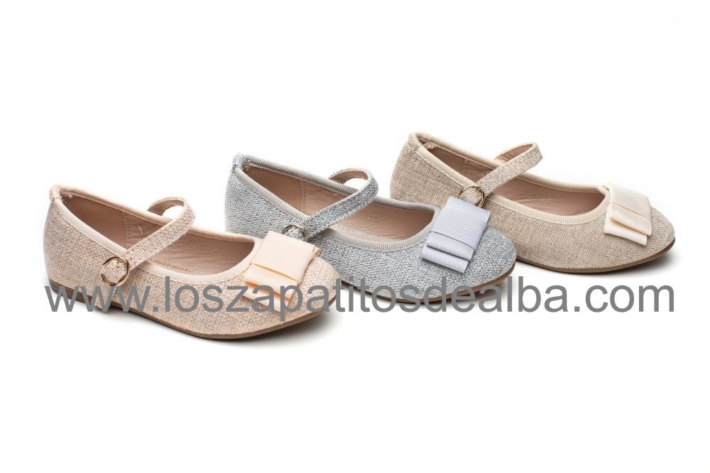 Comprar Merceditas Ceremonia Niña Gris Modelo