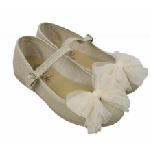Merceditas Niña Ceremonia Beige Tul