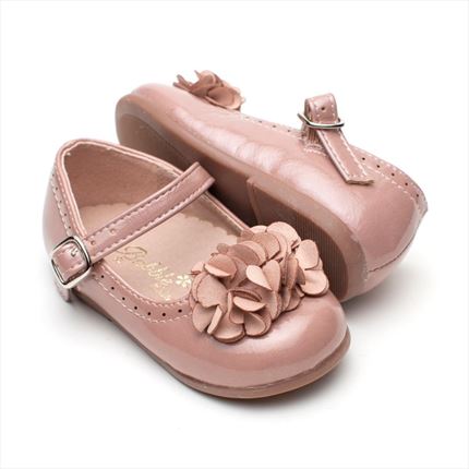 Comprar Merceditas Niña Rosa Love  ▷baratos◁   ZapatitosDeAlba