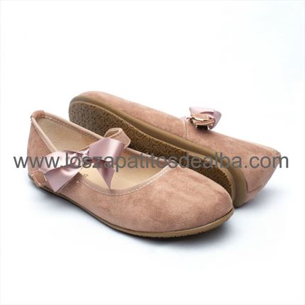 Comprar Merceditas Niña Rosa Modelo Cintia ✔ Muy chulos | ZapatitosDeAlba