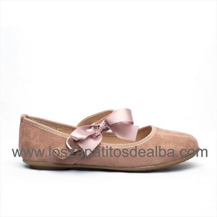 Comprar Merceditas Niña Rosa Modelo Cintia ✔ Muy chulos | ZapatitosDeAlba