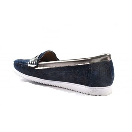 Comprar Mocasines mujer Azul marino modelo Pitón