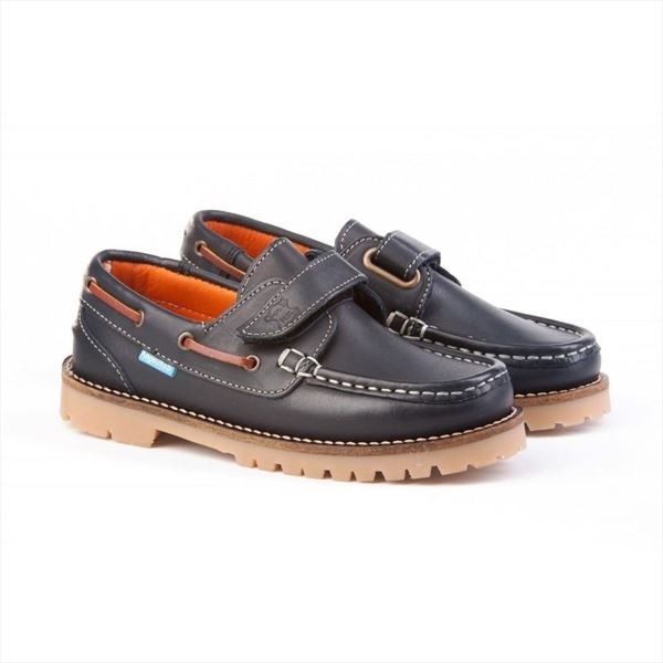 Nauticos Azul Marino Velcro Marca Angelitos (2)