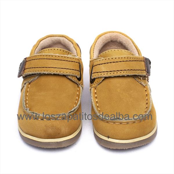 Náuticos Bebé Niño Camel Velcro (1)