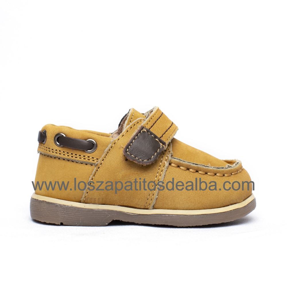 Comprar Náuticos Bebé Niño Camel Velcro 【Al mejor