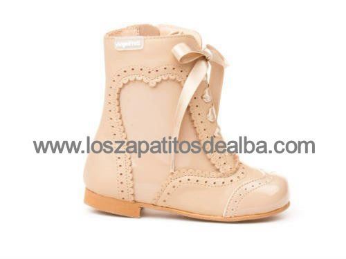 Botas Pascualas Camel Angelitos🥇 ZapatitosDeAlba