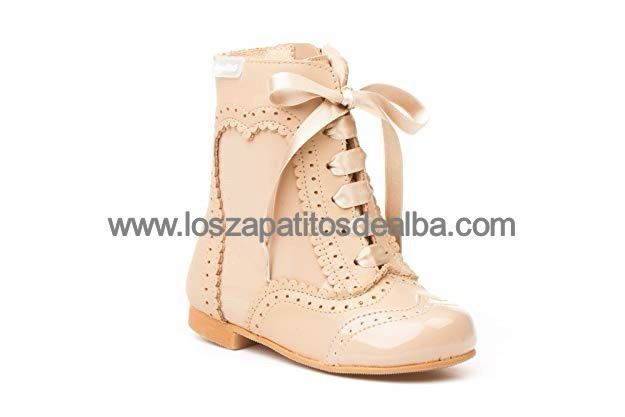 Botas Pascualas Camel Angelitos🥇 ZapatitosDeAlba