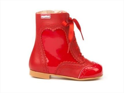 Comprar Pascualas Niña Roja Angelitos  ▷baratos◁   ZapatitosDeAlba