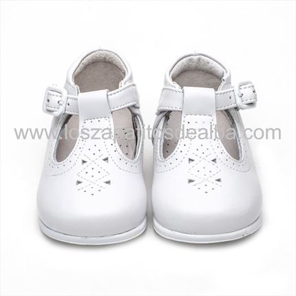 Pepito Niño Blanco Modelo Rombo ▷baratos◁   ZapatitosDeAlba