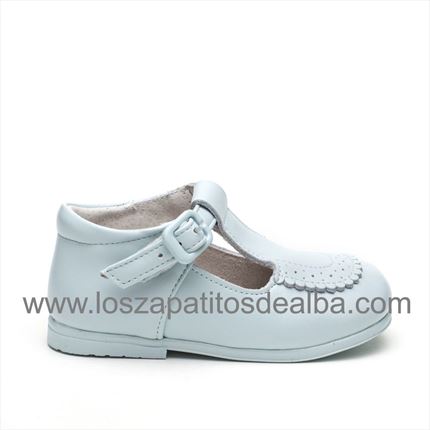 Pepitos niño Celeste Modelo Lucas ▷baratos◁   ZapatitosDeAlba