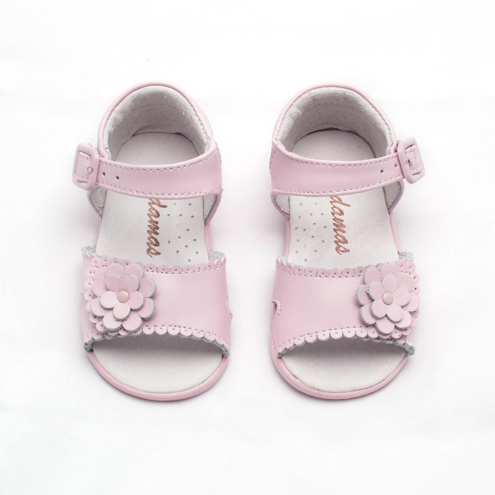 sandalias rosas