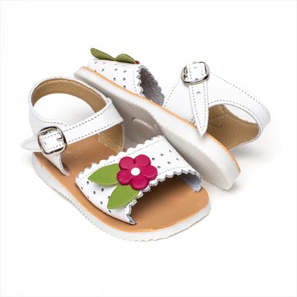 Comprar Sandalias Bebe Blancas Modelo Primavera.. ✔ Muy chulos