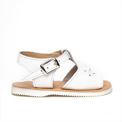 Sandalias Bebe Blancas Modelo Cielo. ✔ Muy chulos
