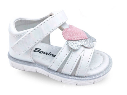 Sandalias bebé blancas primeros pasos | Cómodas y elegantes