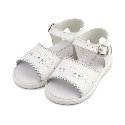 Compra Sandalias Bebe Niña blancaTroquelada Aladino ▶Baratas◀