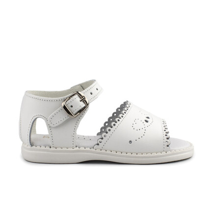 Compra Sandalias Bebe Niña blancaTroquelada Aladino ▶Baratas◀