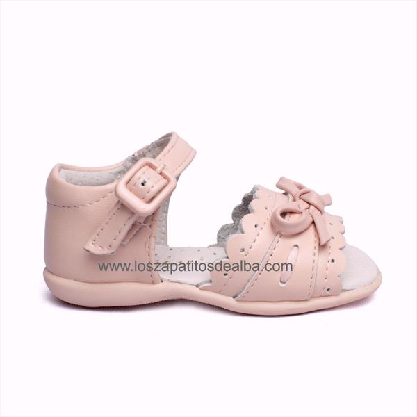 Sandalias Bebé Niña Rosa Modelo Bimba