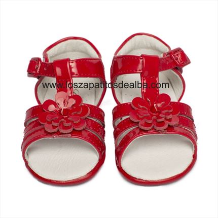 Comprar Sandalias bebé Niña Rojas Modelo Emma ▷baratos◁