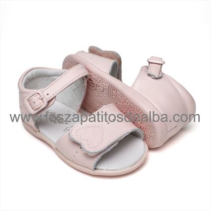 Comprar Sandalias Bebé Niña Rosa Corazón Glitter ▷baratos◁