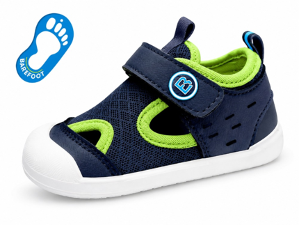 Sandalias Bebe Primeros Pasos Azul Marino