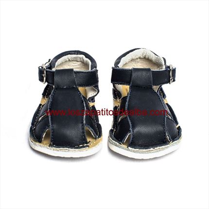 Comprar Sandalias Bebés Azul marino Cangrejeras ▷baratos◁