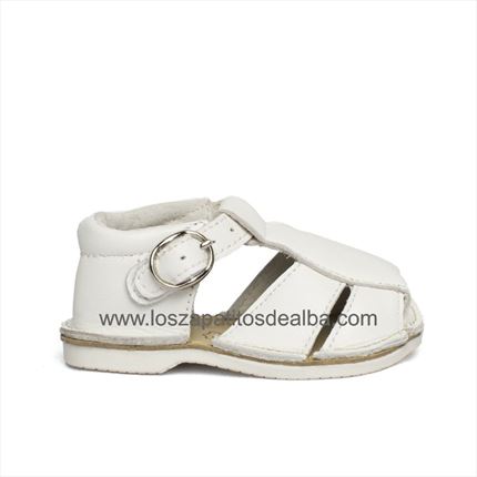 Comprar Sandalias Bebés  Blancas Cangrejeras▷baratos◁