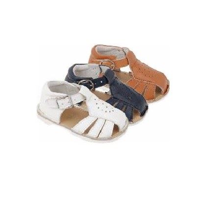 Sandalias Bebés Blanco Modelo Cangrejeras Troquelado (4)