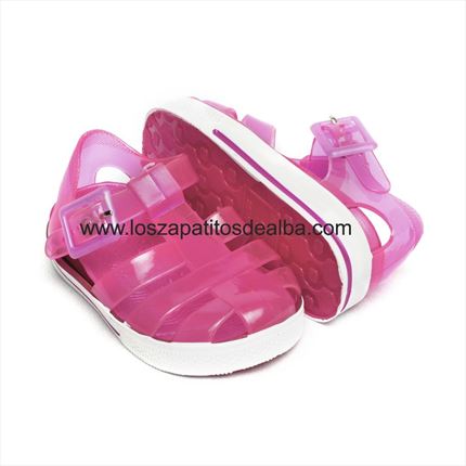 Sandalias Cangrejeras Playa Fuscia. ✔ Muy chulos | ZapatitosDeAlba