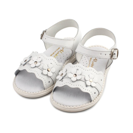 Sandalias Niña Blanca Aladino